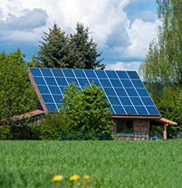 Home Sistema di energia solare