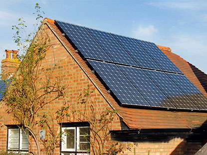 Sistema di energia solare fatta in casa